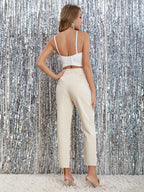 Top cropped  Pérola Lux