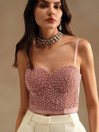 Top cropped  Pérola Lux