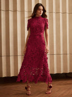 Vestido Bordô Encanto