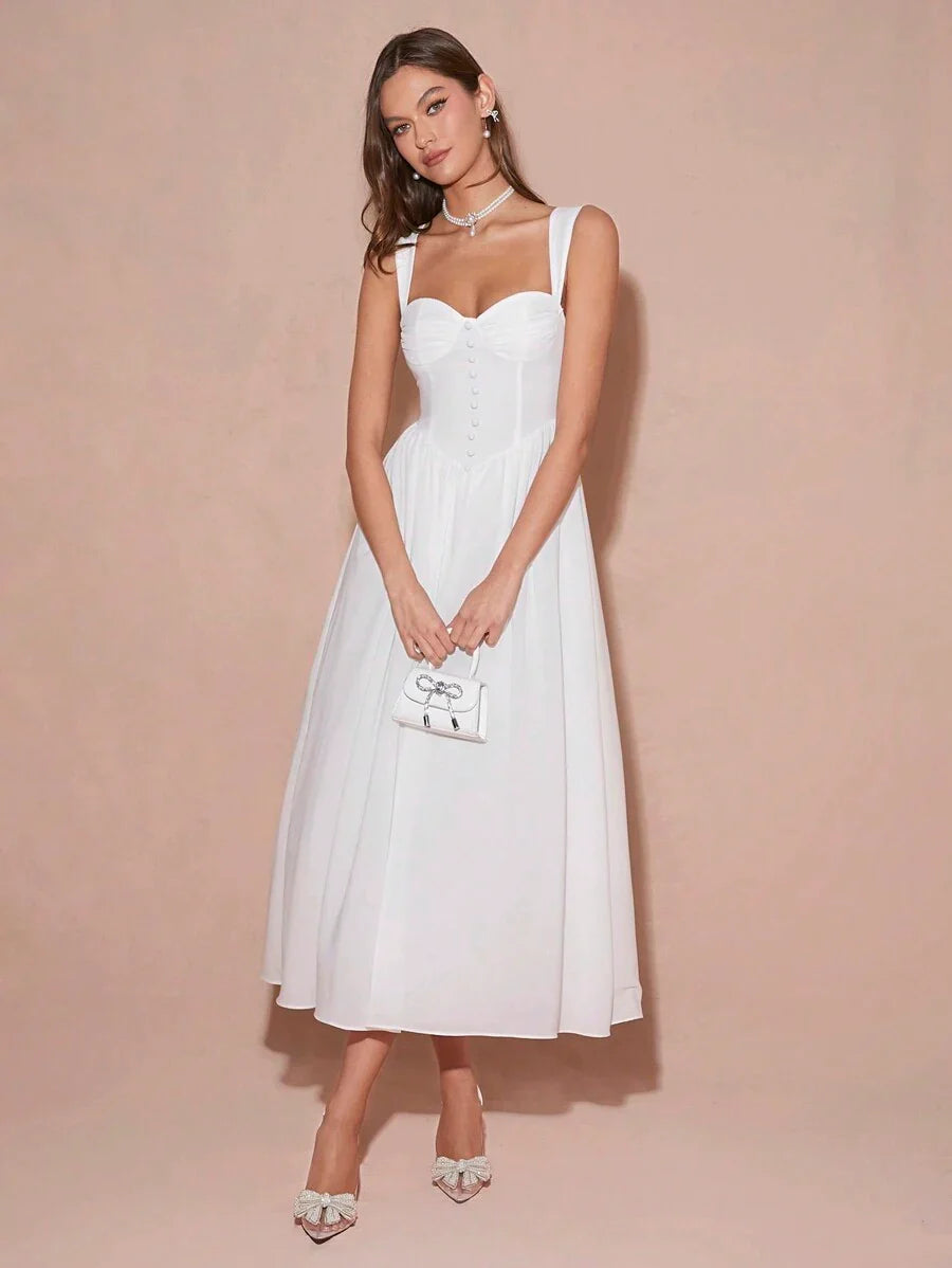 Vestido Coração de Neve