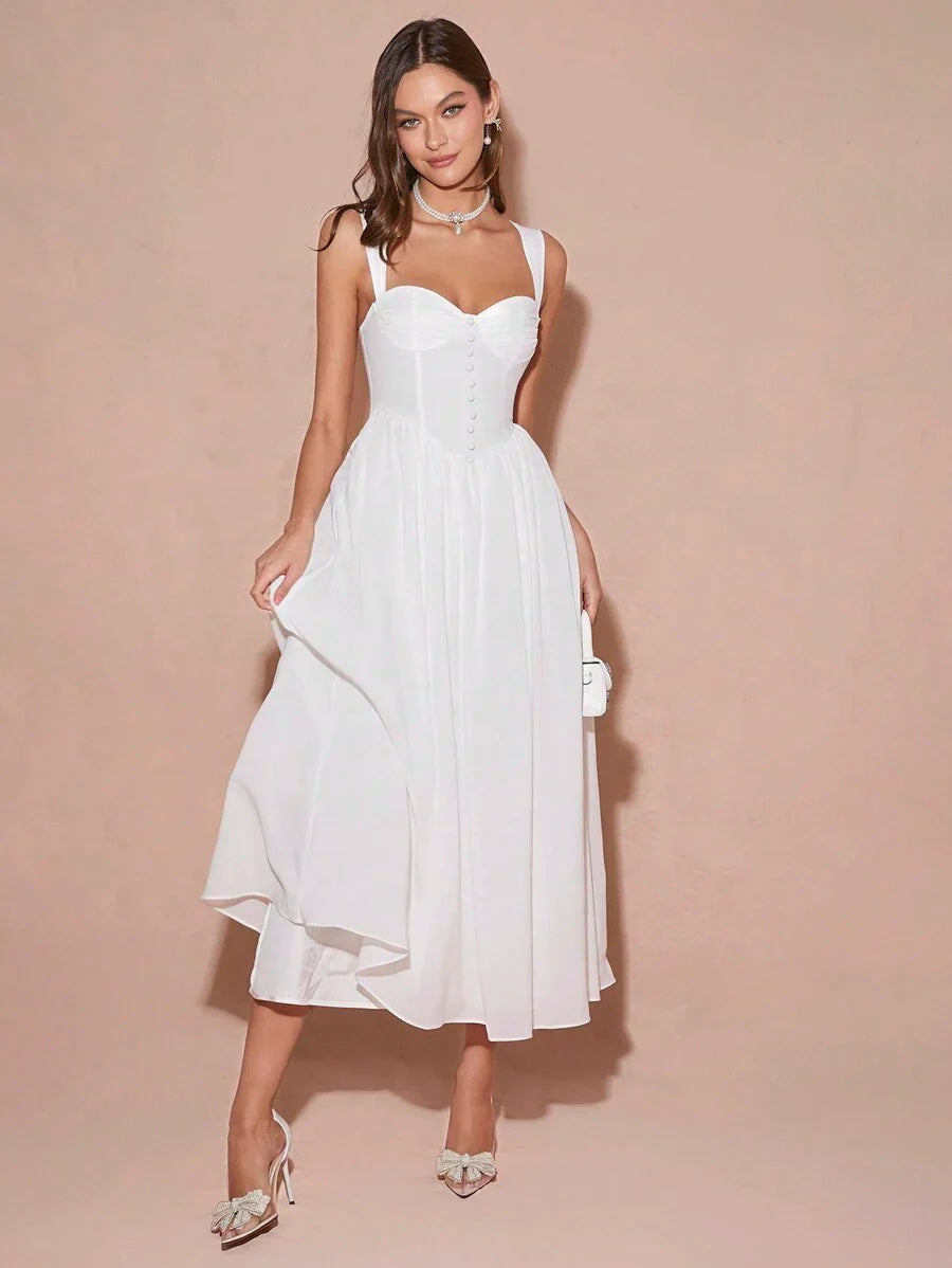 Vestido Coração de Neve