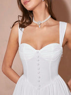 Vestido Coração de Neve