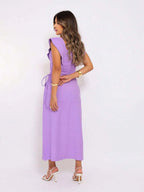 Conjunto  Cropped e Saia Alfaiataria Marrant