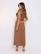 Conjunto  Cropped e Saia Alfaiataria Marrant