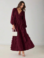 Vestido elegante  maxi