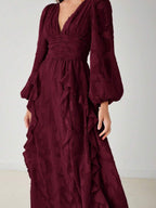 Vestido elegante  maxi