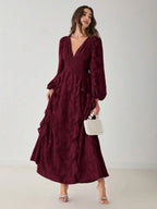 Vestido elegante  maxi