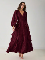 Vestido elegante  maxi