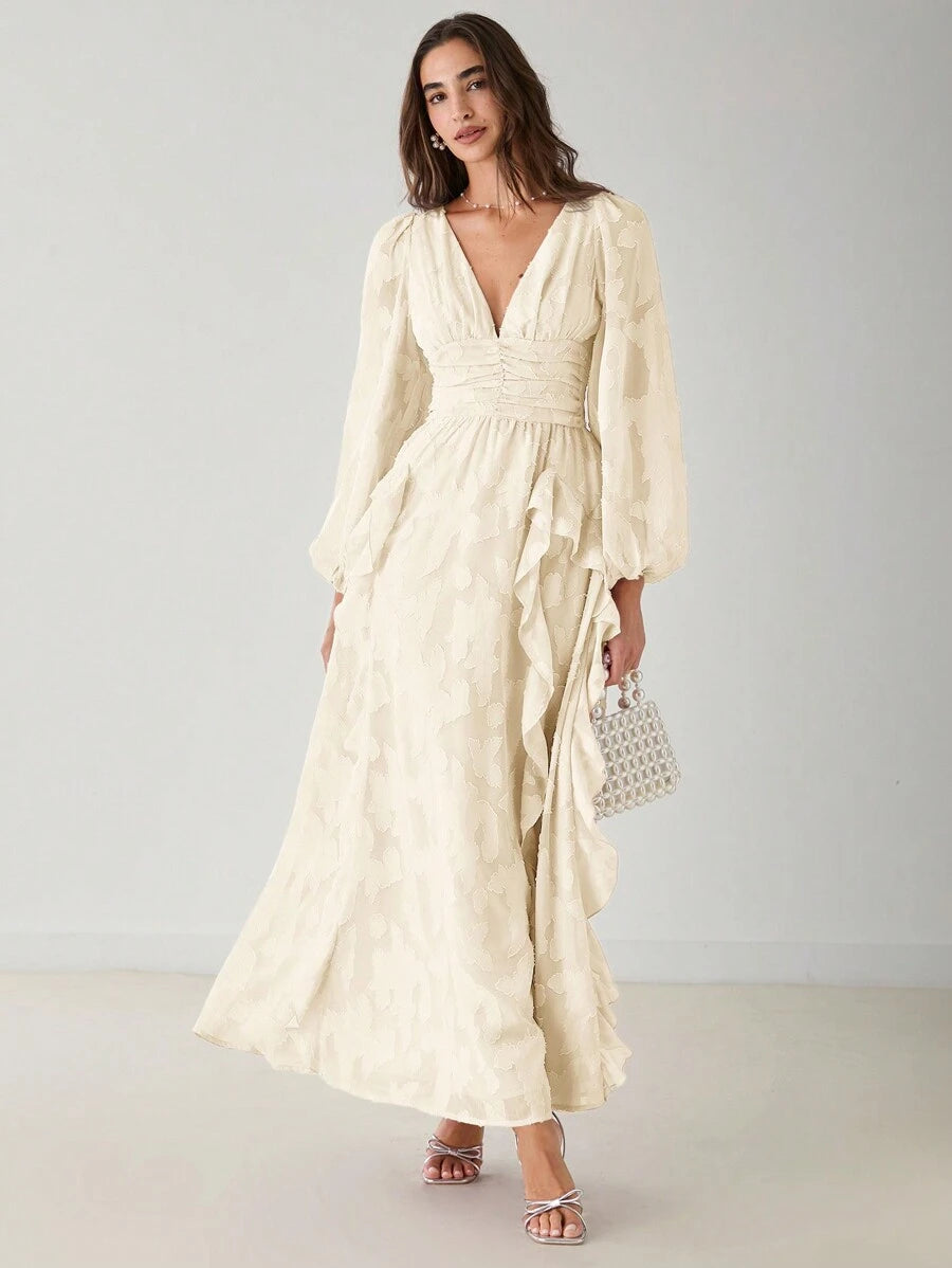 Vestido elegante  maxi