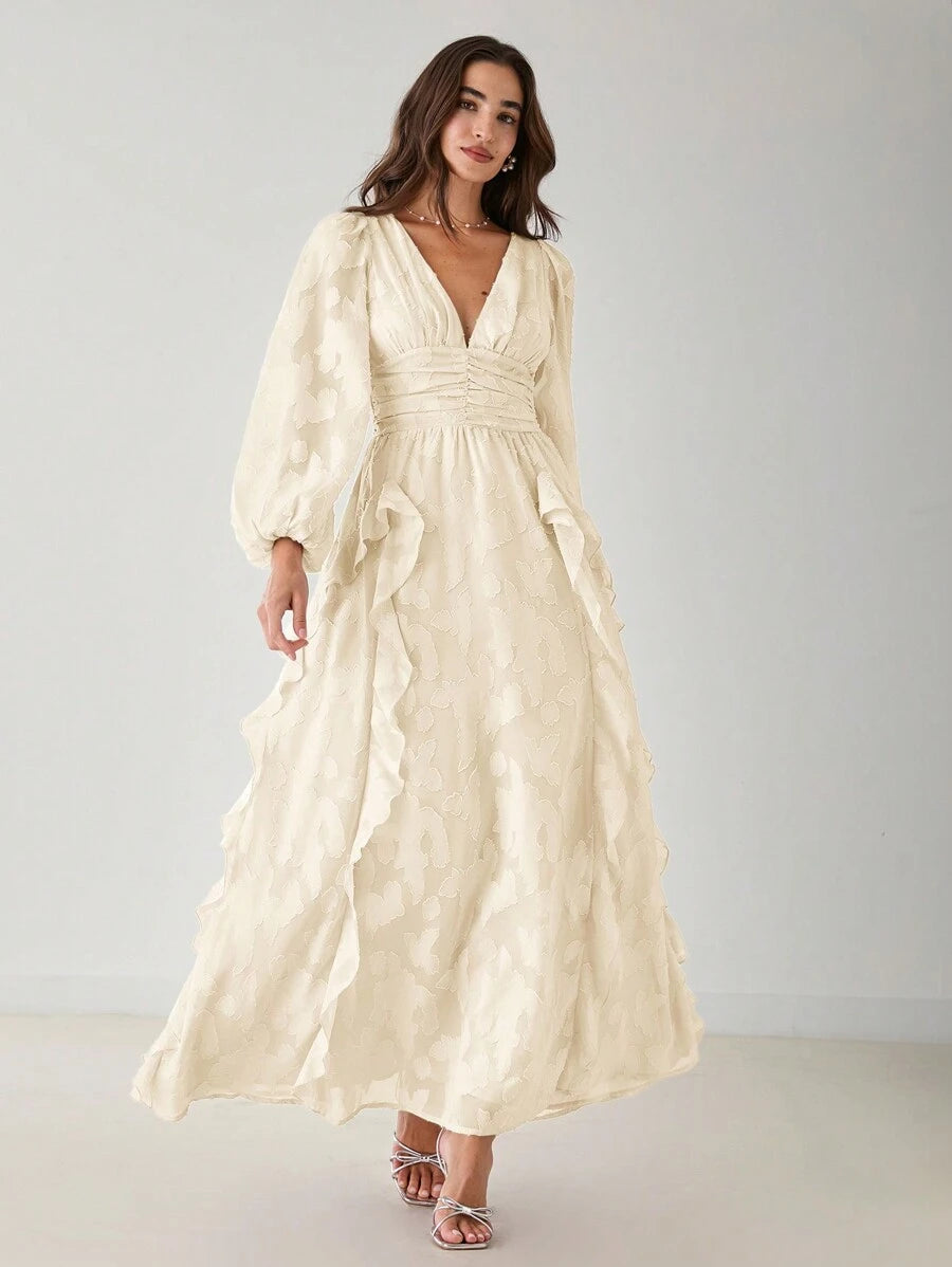 Vestido elegante  maxi