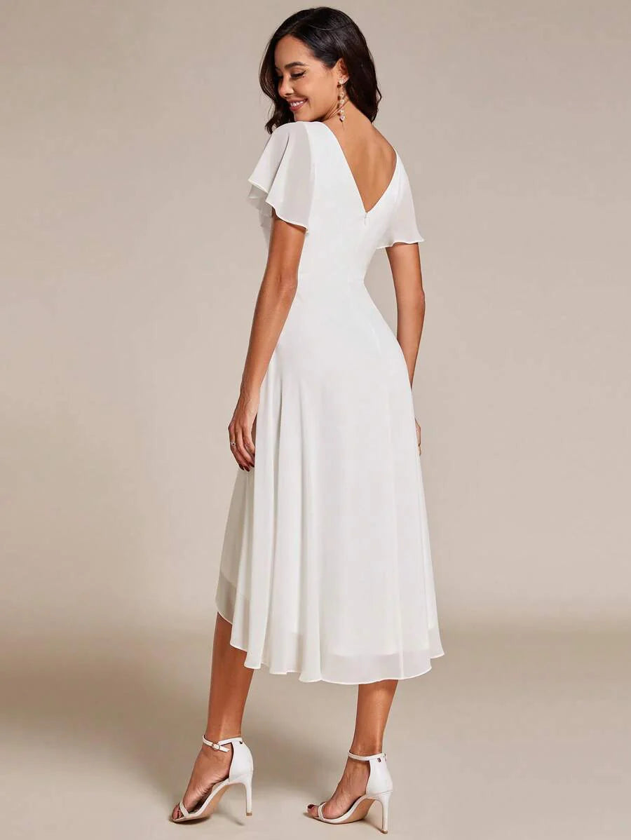 Vestido Elegante de Chiffon