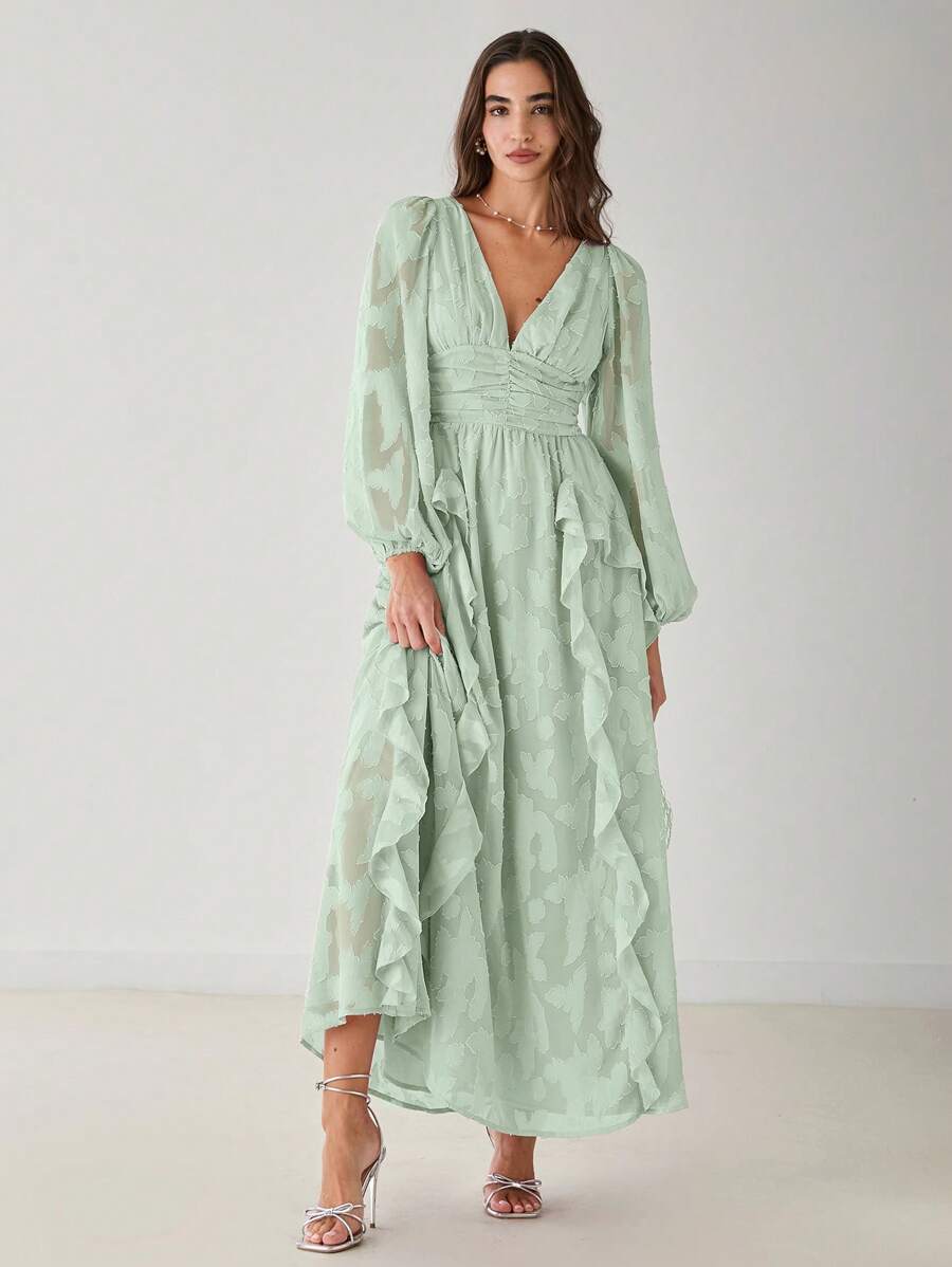 Vestido elegante  maxi