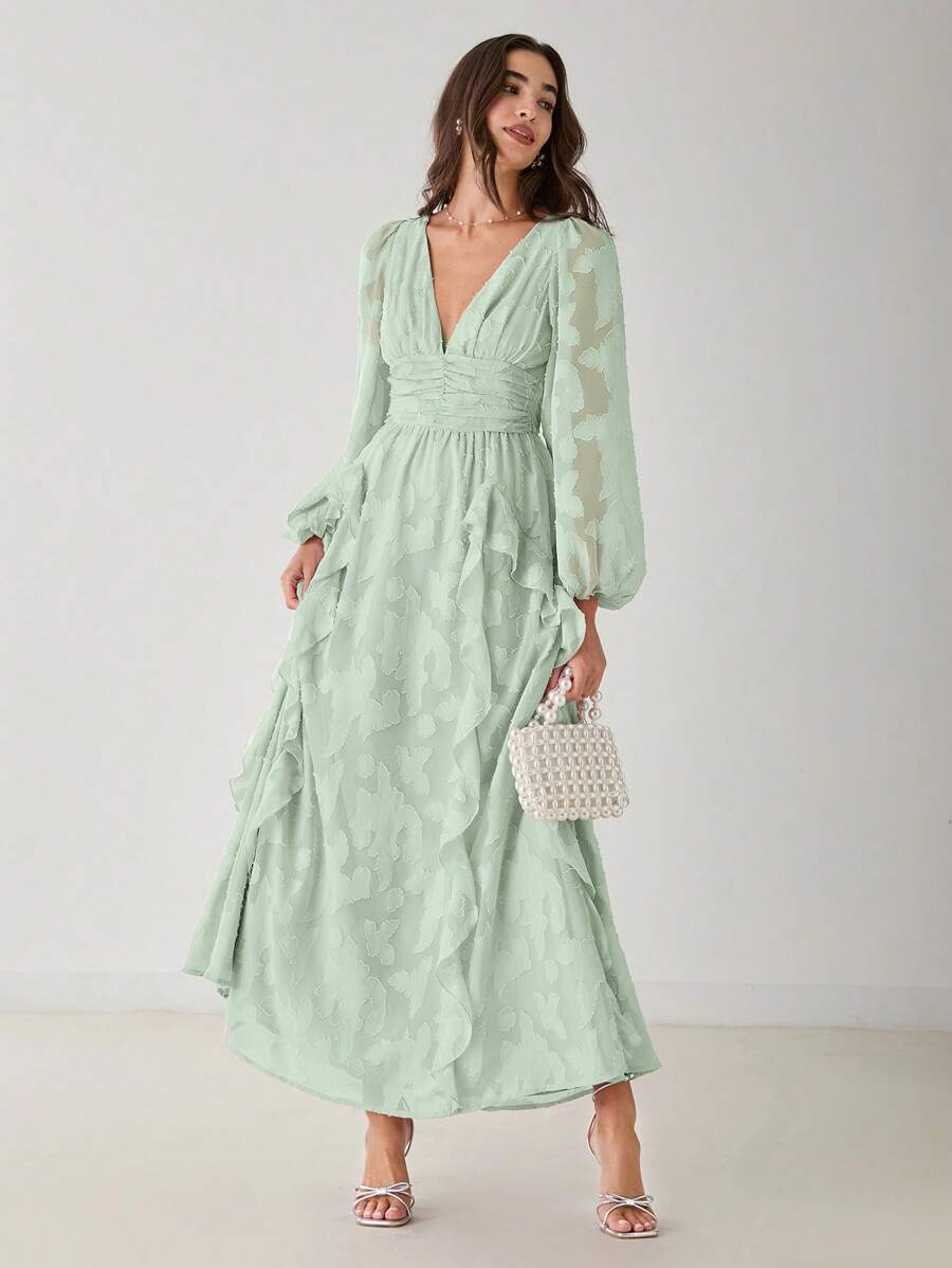 Vestido elegante  maxi