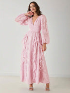 Vestido elegante  maxi