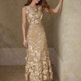 Vestido Floral Contorno