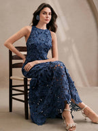 Vestido renda Floral