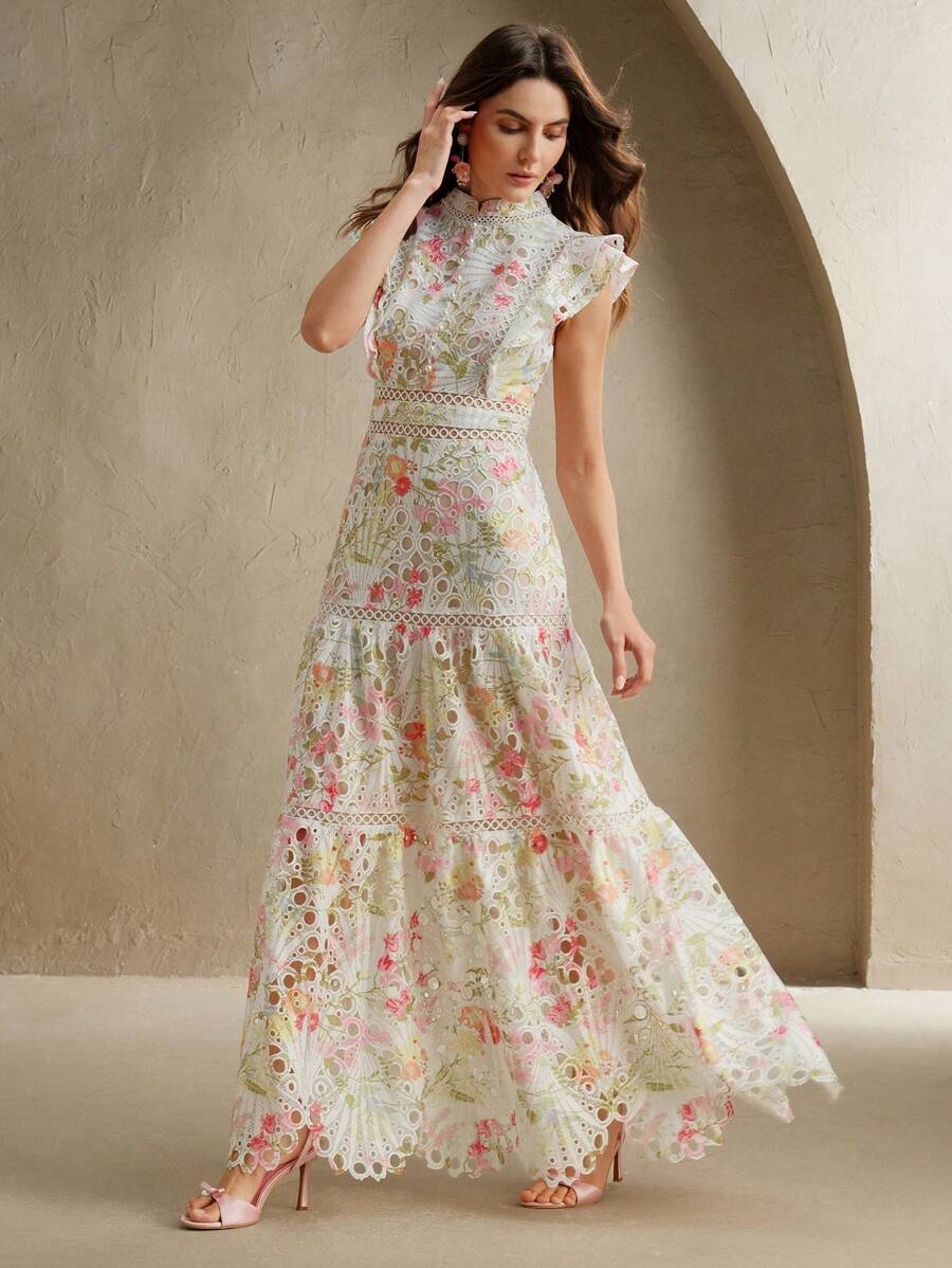 Vestido Rosé Floral