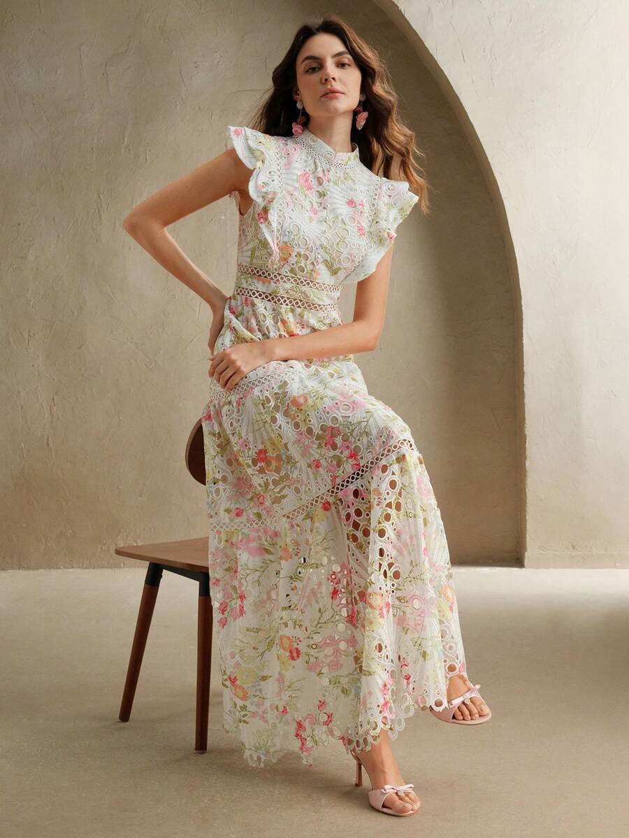 Vestido Rosé Floral