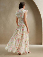 Vestido Rosé Floral