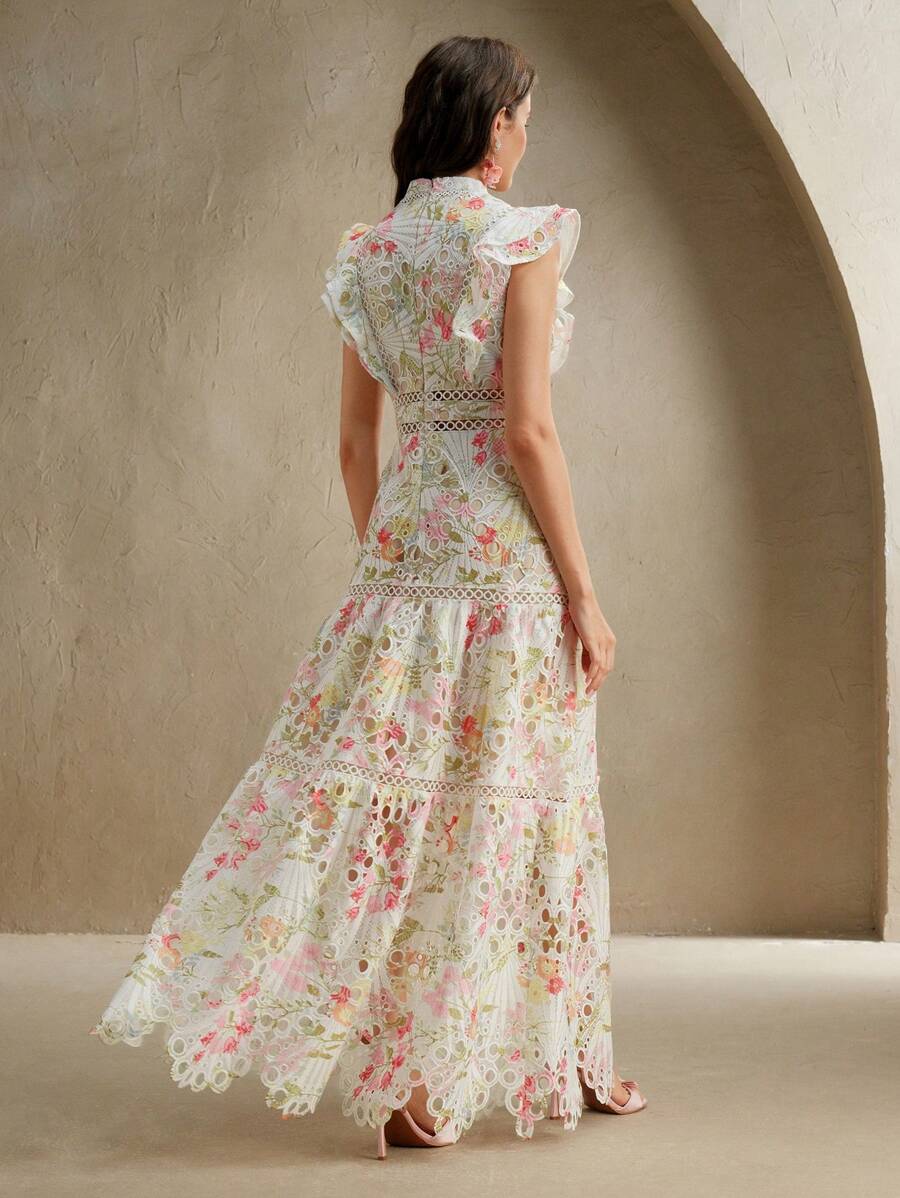 Vestido Rosé Floral