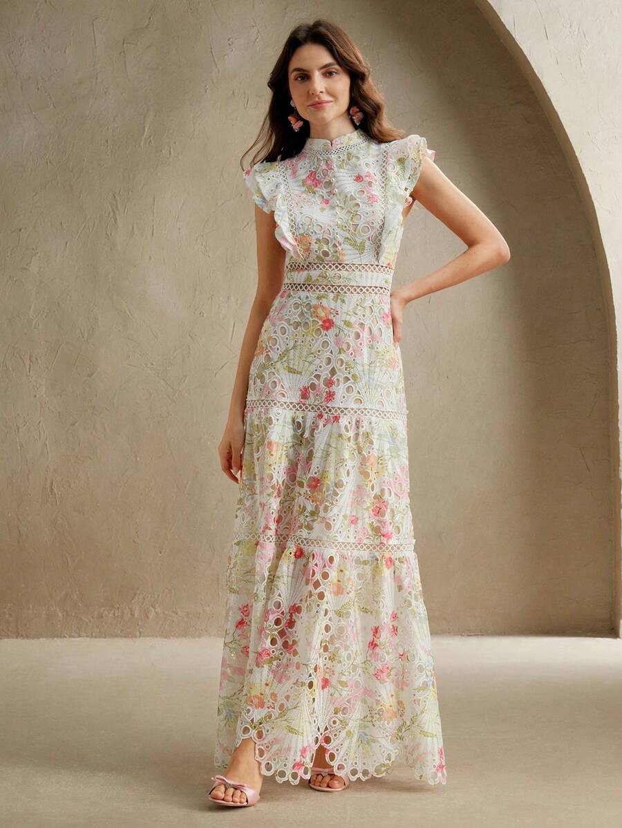 Vestido Rosé Floral