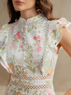 Vestido Rosé Floral