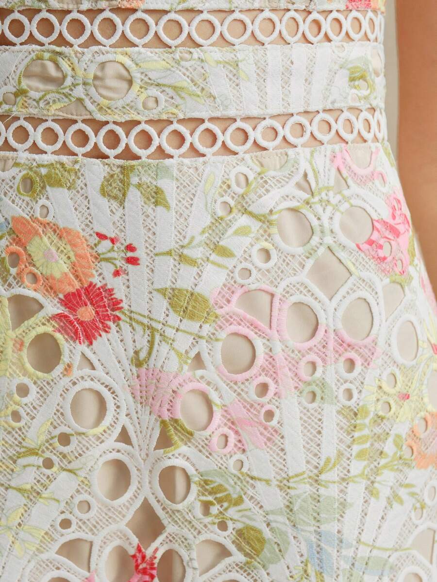 Vestido Rosé Floral