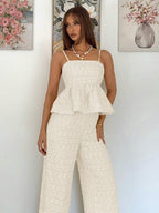 Conjunto Bella – Conjunto 2 Peças com Babado na Barra