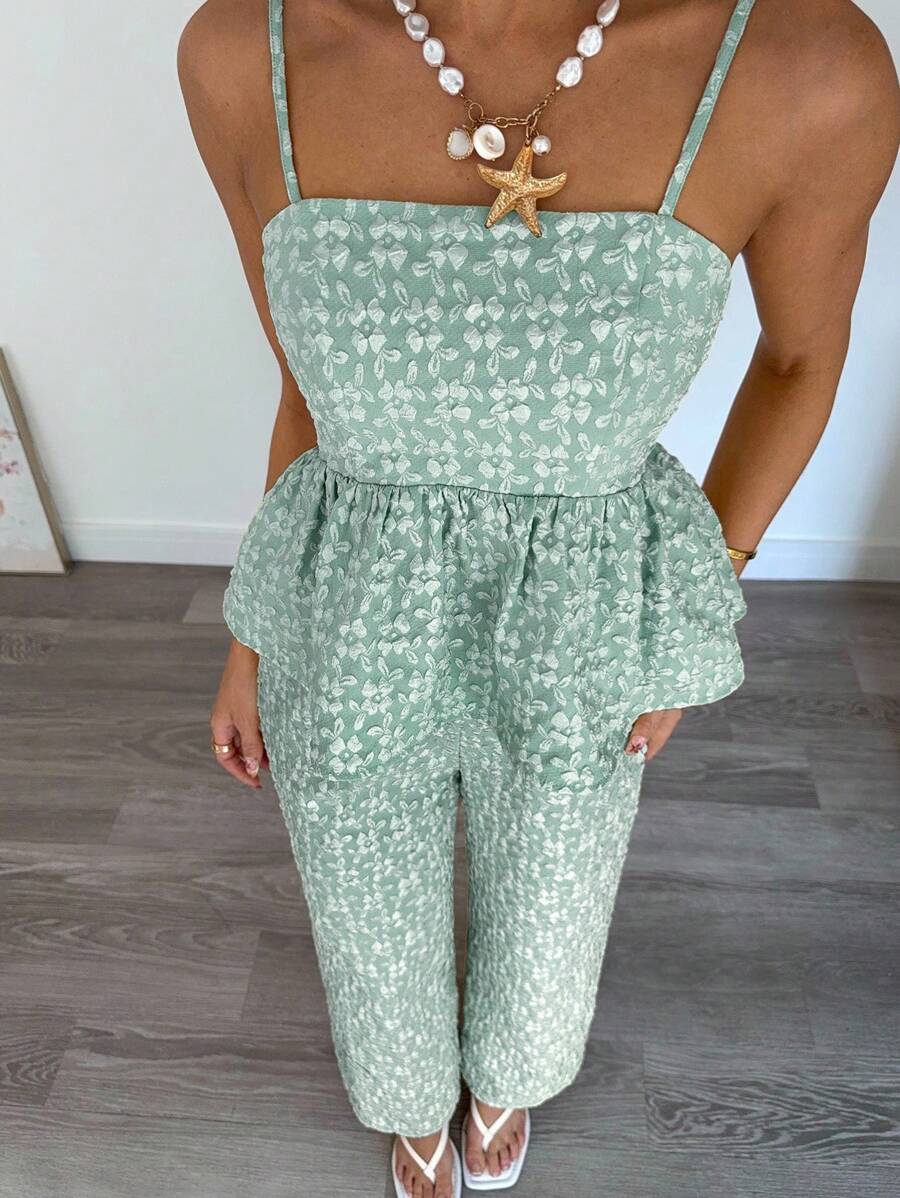 Conjunto Bella – Conjunto 2 Peças com Babado na Barra