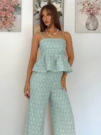 Conjunto Bella – Conjunto 2 Peças com Babado na Barra