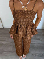 Conjunto Bella – Conjunto 2 Peças com Babado na Barra