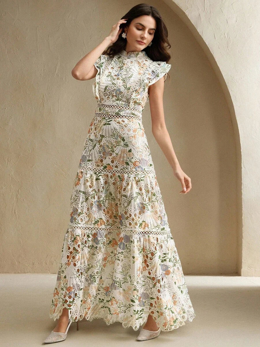 Vestido Rosé Floral