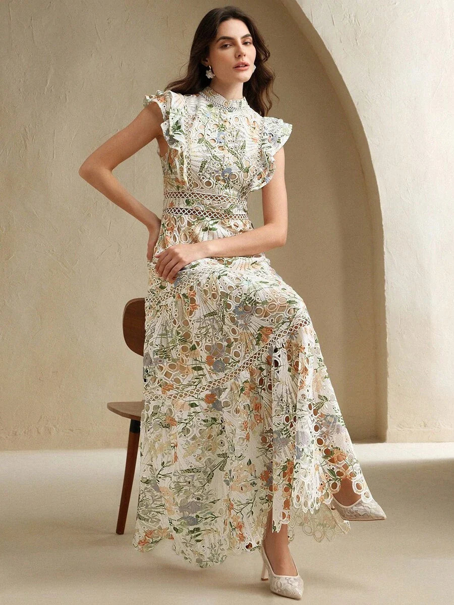 Vestido Rosé Floral