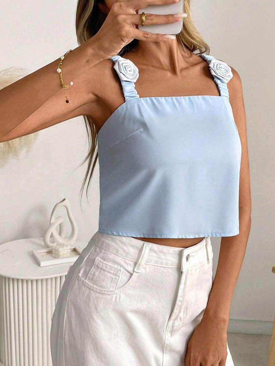 Regata Feminina com Laço nas Costas