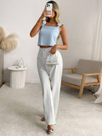 Regata Feminina com Laço nas Costas