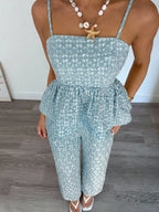 Conjunto Bella – Conjunto 2 Peças com Babado na Barra