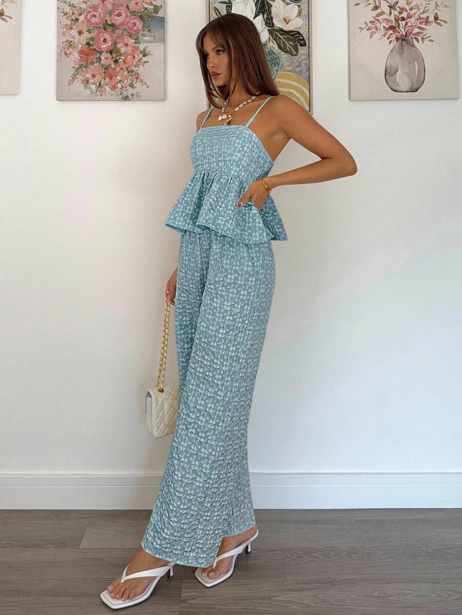 Conjunto Bella – Conjunto 2 Peças com Babado na Barra