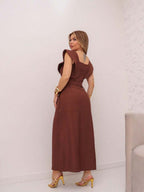 Conjunto  Cropped e Saia Alfaiataria Marrant