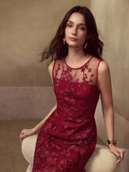 Vestido Floral Contorno