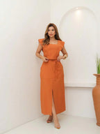 Conjunto  Cropped e Saia Alfaiataria Marrant