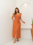 Conjunto  Cropped e Saia Alfaiataria Marrant