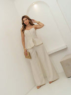 Conjunto Em Linho Moderno