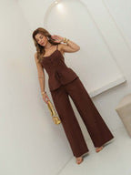 Conjunto Em Linho Moderno