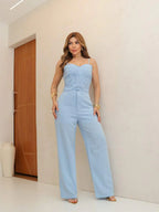 Conjunto colete e calça