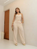 Conjunto colete e calça