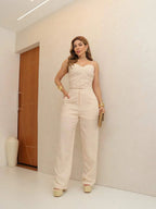 Conjunto colete e calça