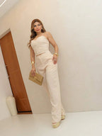 Conjunto colete e calça