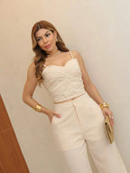 Conjunto colete e calça