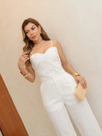 Conjunto colete e calça