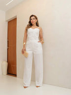 Conjunto colete e calça